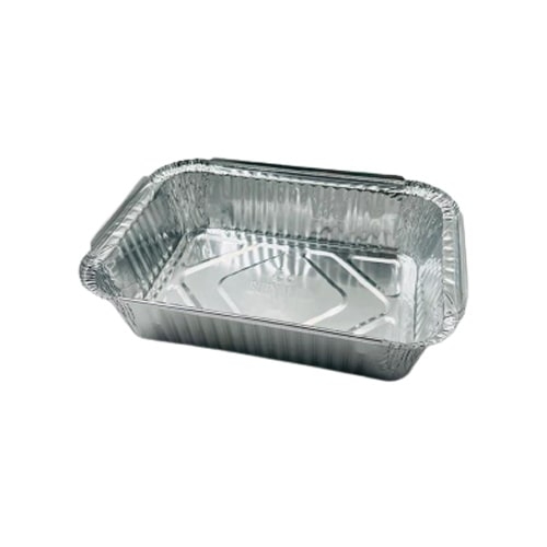 ظرف یکبارمصرف آلومینیوم 105 بویین ( با درب )  کد 105 وزن 8.2 گرم کارتن 1000 عددی